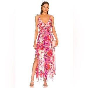 Misa Los Angeles Diana Dress - NEW WITH TAGS - floral, beautiful, flattering.